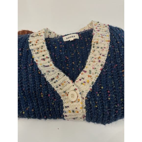 ADORA F Size Sweater Top Multicolor - Picture 6 of 6